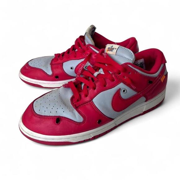 Nike Dunk Low Off White University Red 2019 CT0856-600 US Men’s 10.5
